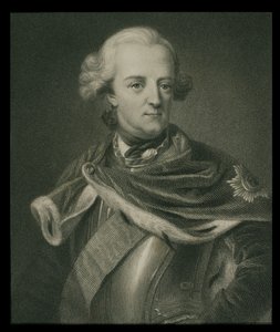 Fridrich II. (1712-86) pruský král, z „Galerie portrétů“, vydané 1833